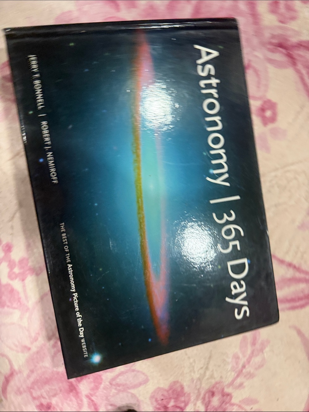 Astronomy | 365 Days Hardcover Book - Blue Cover